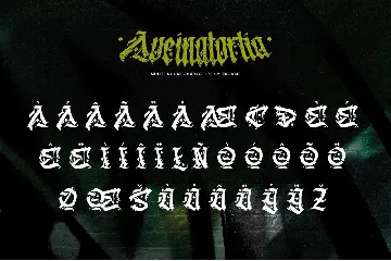 Aveinatortia font