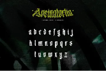 Aveinatortia font