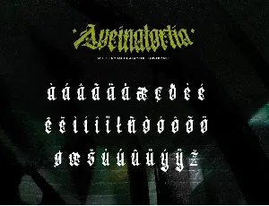 Aveinatortia font