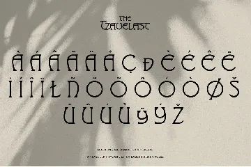 Tzavelast font