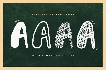 Tickle Campus Scribble Display Font