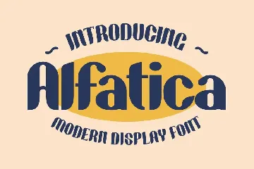 Alfatica Font