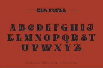 Centavel font