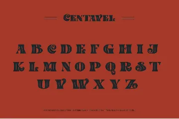 Centavel font