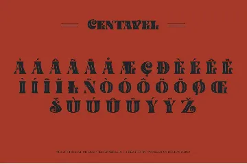 Centavel font