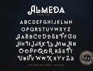 Almeda // A Modern Vintage Font