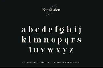 Konstarica font