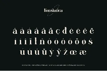 Konstarica font