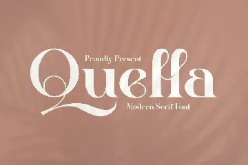 Quella Modern Serif Font