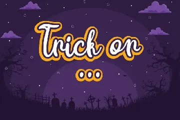 Hantu Tail - Halloween Font