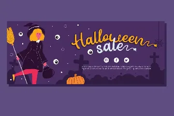 Hantu Tail - Halloween Font