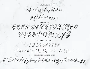 Austand - Handwritten Signature font