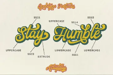 Actually Script font