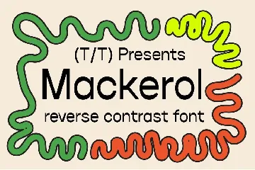 Mackerol modern Logo font