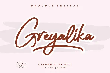 Greyalika Handwritten Font