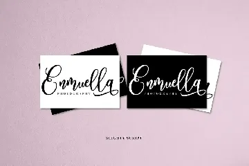 Slighty Script font