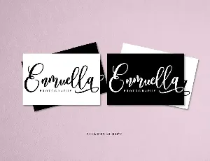 Slighty Script font