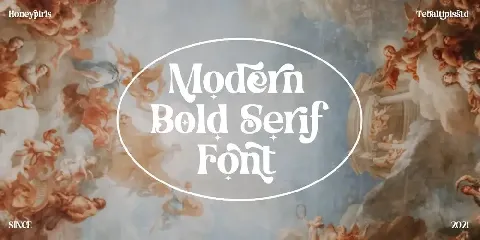 Honeypirls - Retro Serif Font