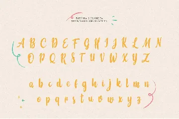 Fatima Lizabeta font