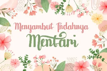 Pratiwi a Modern Script Font