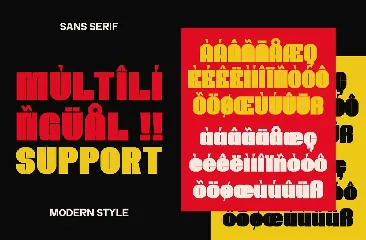 Lewand - A Modern Display Sans Font