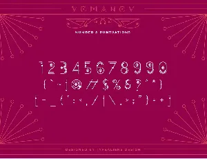 Vomamov font