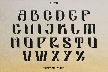 Rutch Display Font