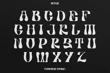 Rutch Display Font