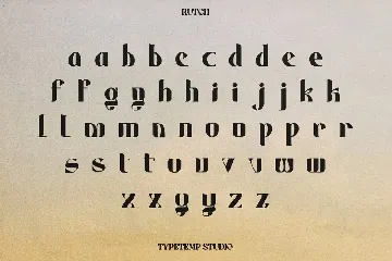 Rutch Display Font