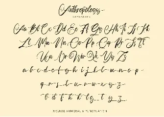 Anthropology Font