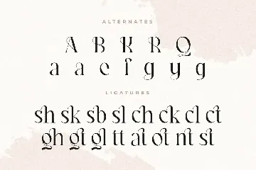 Almost - Elegant Nostalgic Display Font