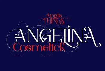 Angle Things font