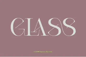 Cesso Ligature Display Serif font