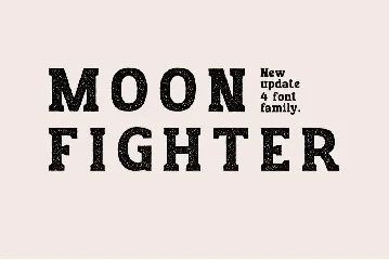 MOON FIGHTER font