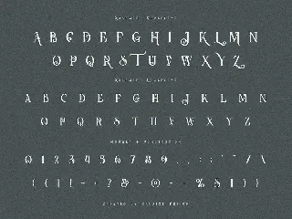 Rosemary Vintage Serif font