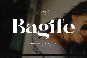 Bagife Modern Serif Font