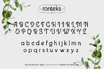 Ronteks font