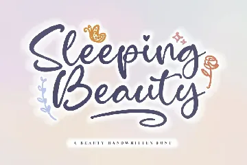 Sleeping Handwritten Font