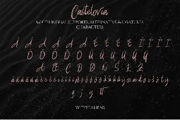 Castelovia font