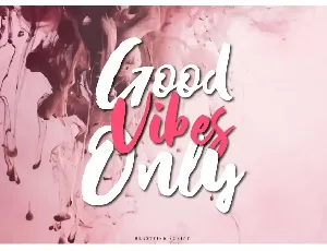 Blastpink Script font