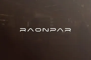 Pondar - Futuristic Font