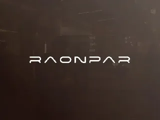 Pondar - Futuristic Font