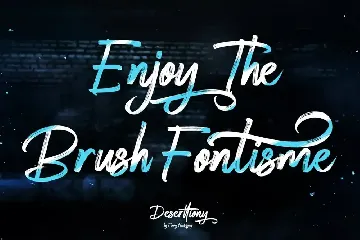 Deserttiony - Handwritten Font