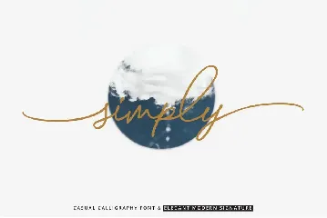 Chandelier Signature font