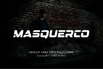 Masquerco - Sans Serif Font