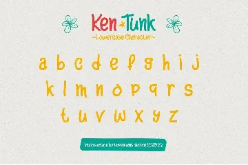 Ken Tunk font