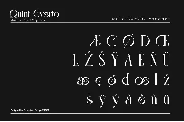 Quint Cverto font