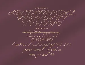 Patrick Tonight Signature Font