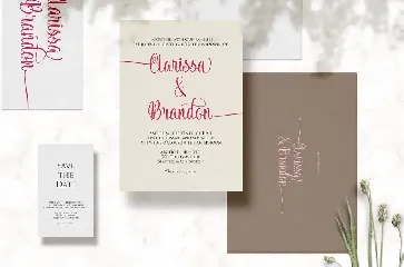 Bridgette Elegant Script font