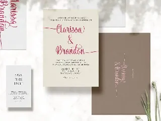 Bridgette Elegant Script font